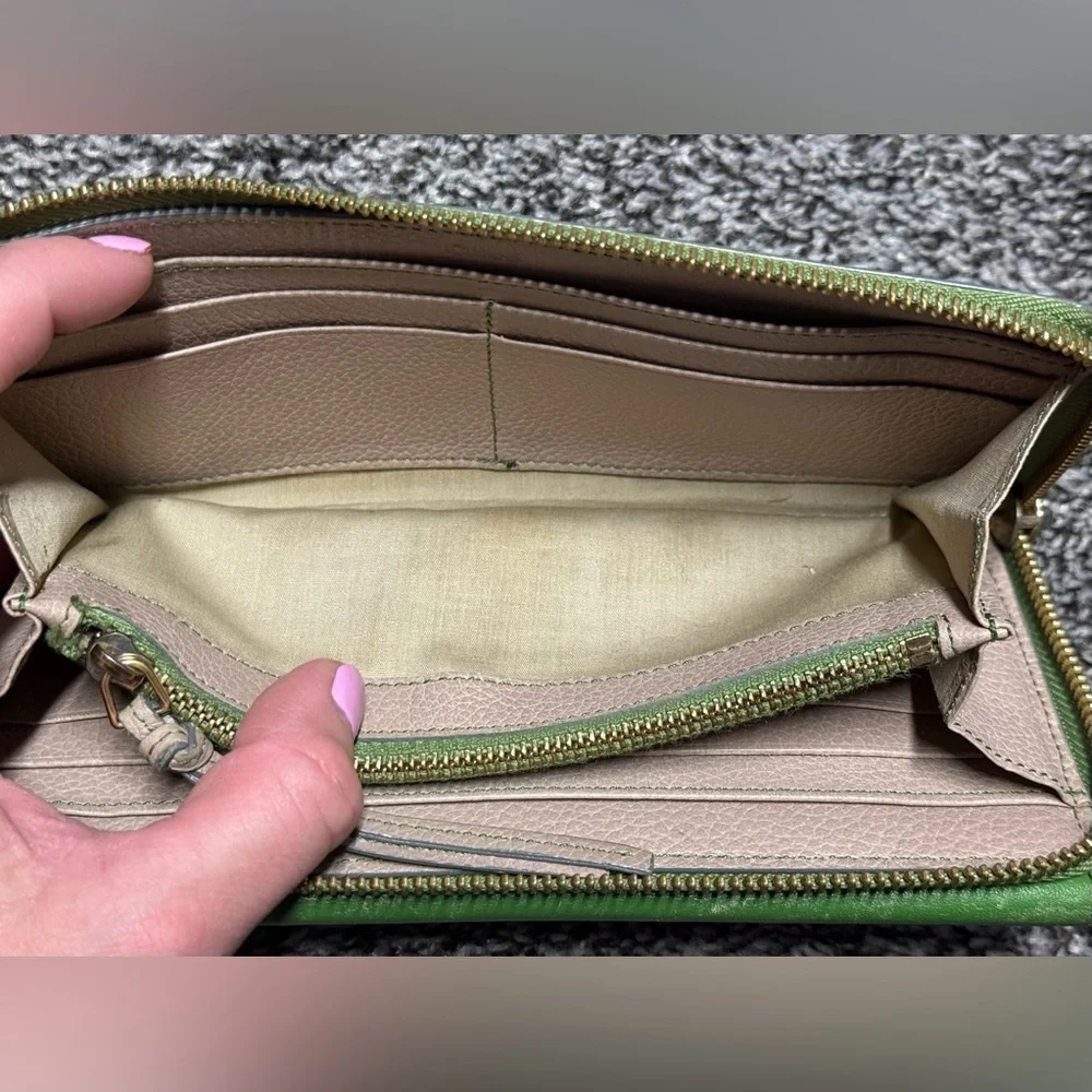 Chloe colorblock leather long wallet - Picture 8 of 15